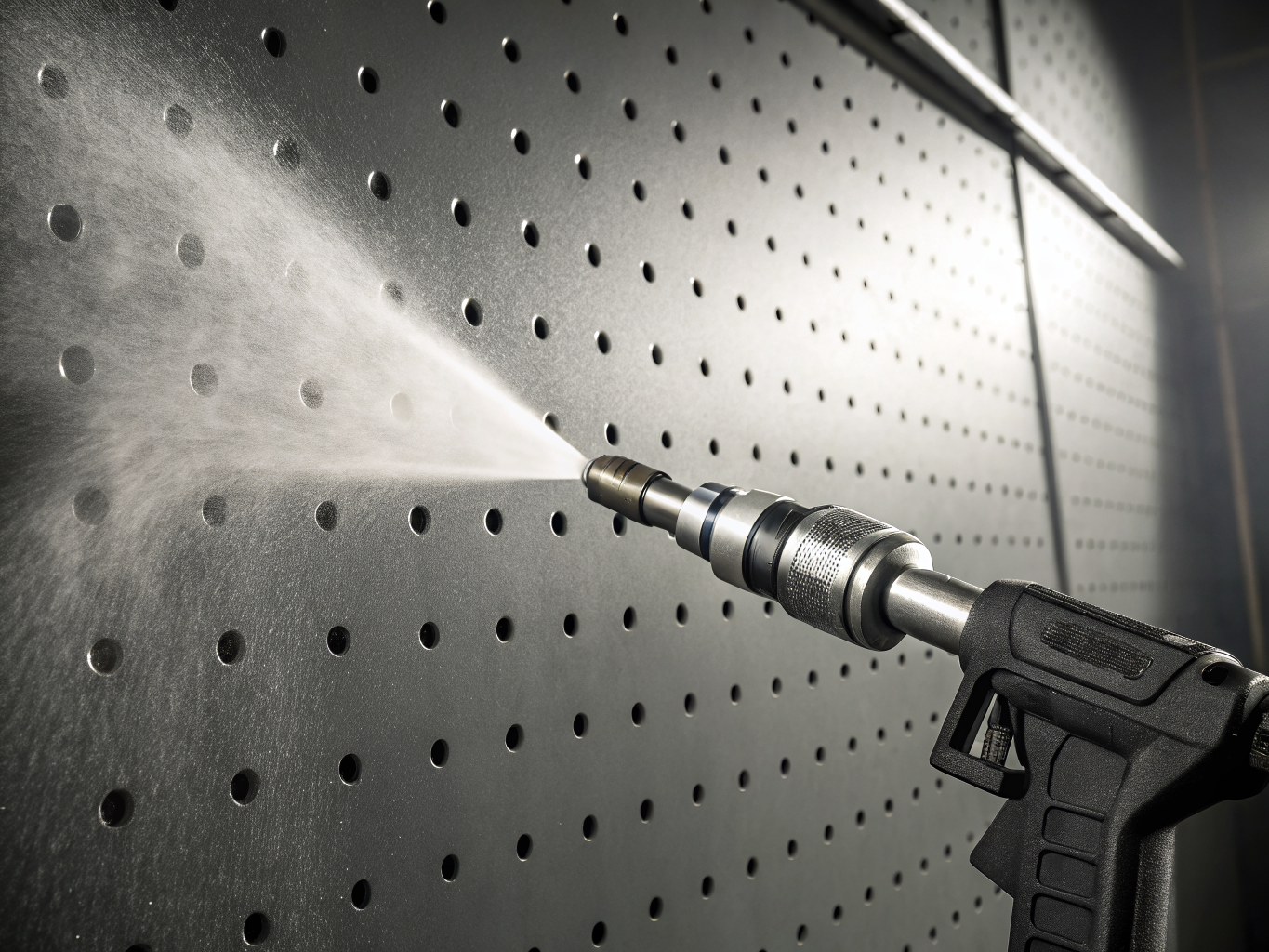 High-pressure fuel injector nozzle with precision atomizing spray tips